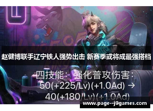 赵健博联手辽宁铁人强势出击 新赛季或将成最强搭档